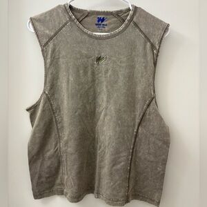 Without Walls Gray Tank Top